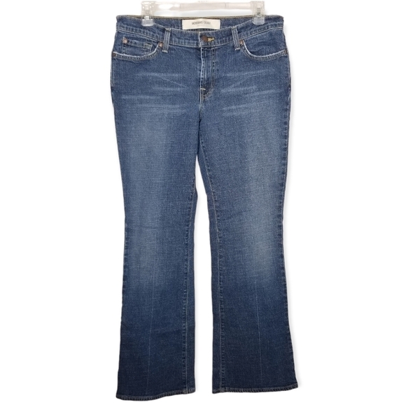 Mossimo Blue Denim Bootcut Jeans Women’s Size 8 Classic Mid Rise Fit - Picture 1 of 7